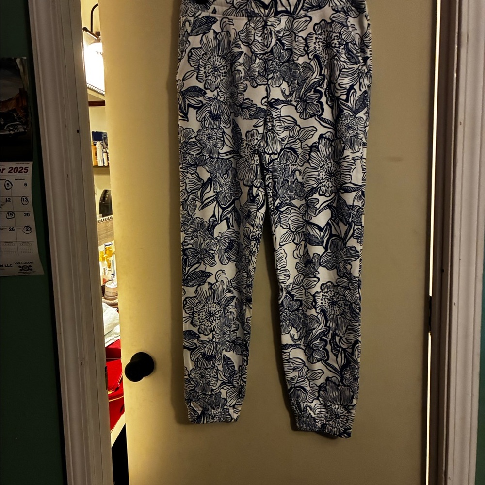 NWT Lilly Pulitzer Ladies * Silvie Jogger Mid Rise Relaxed Fit - Picture 9 of 11